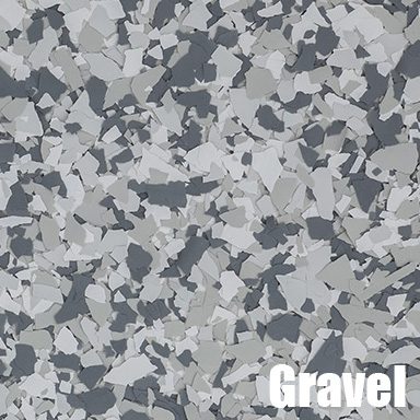 Gray and white gravel pattern background.
