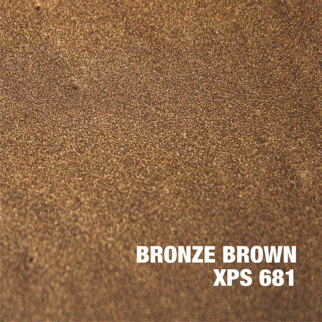 Bronze brown texture with text.