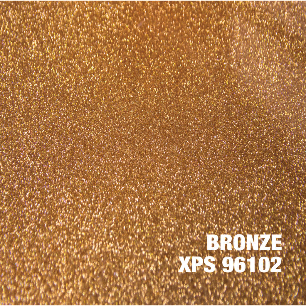 Bronze glitter texture with product code.