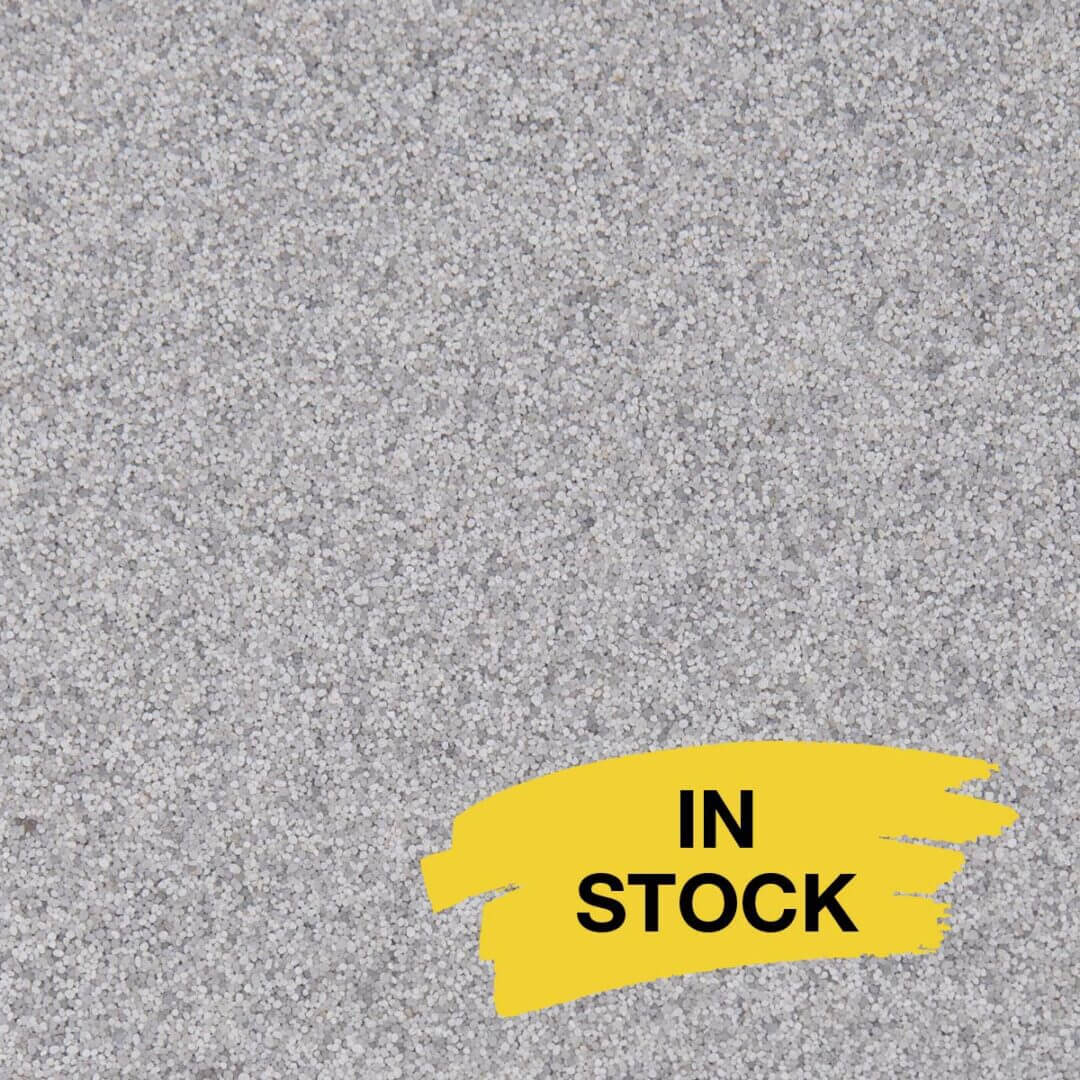 Grey surface with "In Stock" label.