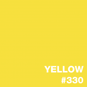 Yellow color swatch labeled "YELLOW #330".